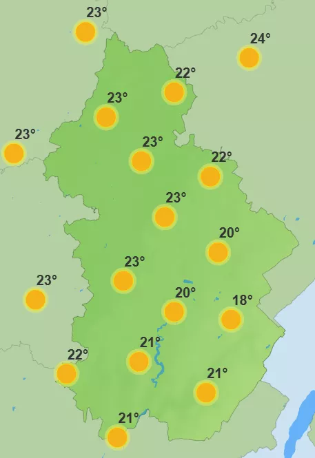 Le soleil au rendez-vous ! 